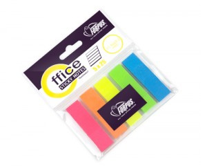 Indeksi 12*43mm, 5 krsas * 25 lapim, plastikta